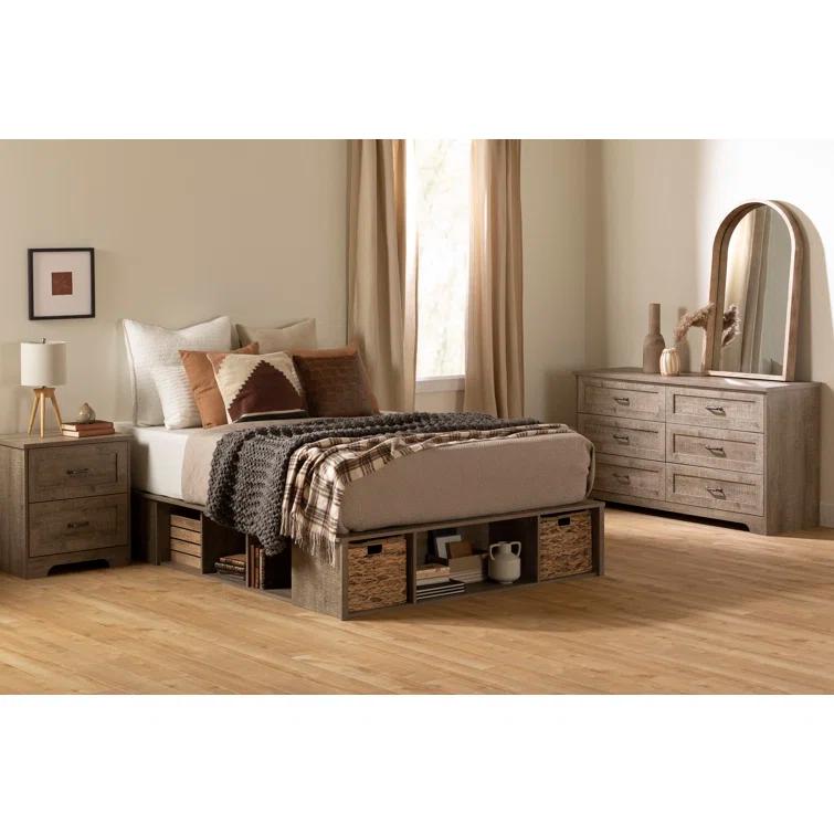 Prairie Storage Bed With Baskets