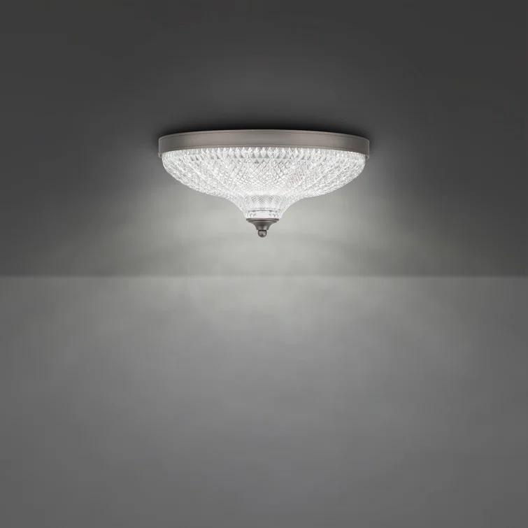 Roma Crystal LED Flush Mount