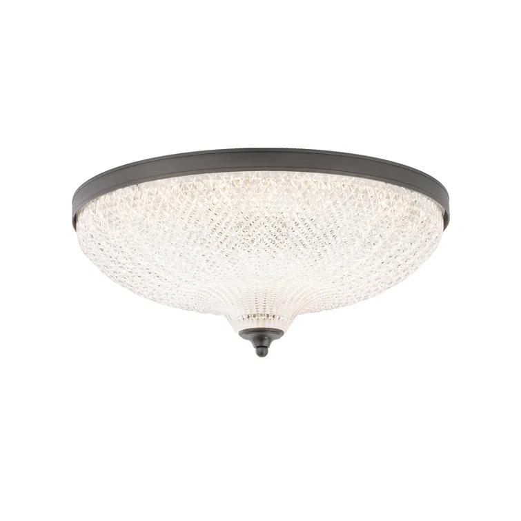 Roma Crystal LED Flush Mount