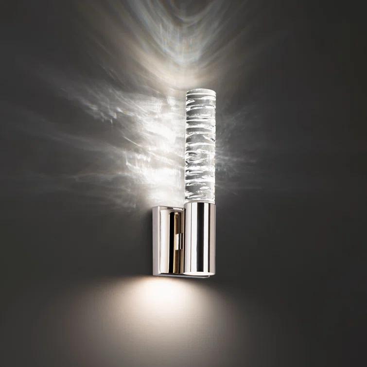 Aluminum LED Armed Sconce