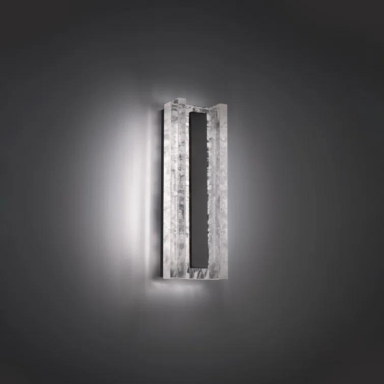 Aluminum LED Flush Mounted Sconce