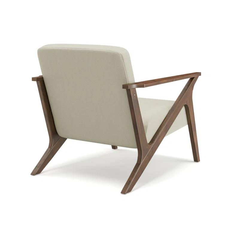 Glenwillow Home 30" Wide Grove MCM Wood Frame Upholstered Accent Chair