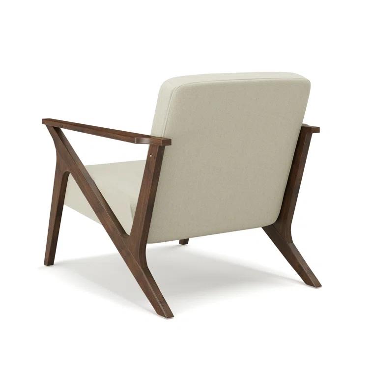 Glenwillow Home 30" Wide Grove MCM Wood Frame Upholstered Accent Chair