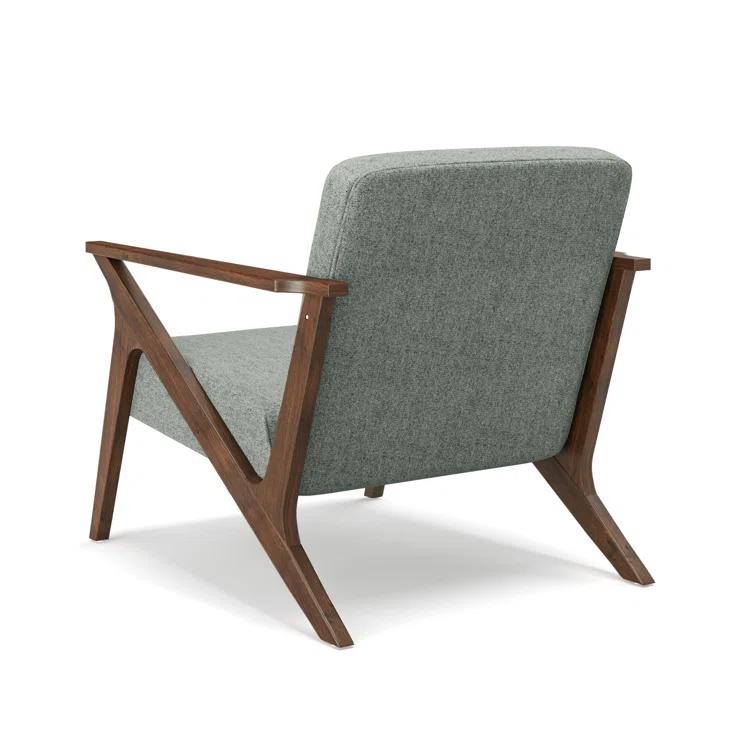 Glenwillow Home 30" Wide Grove MCM Wood Frame Upholstered Accent Chair