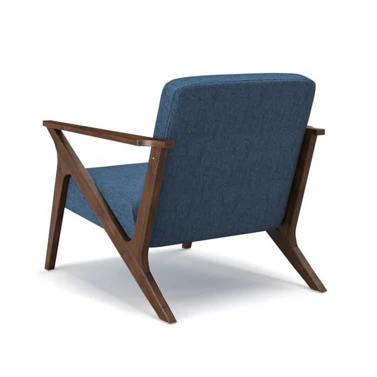 Glenwillow Home 30" Wide Grove MCM Wood Frame Upholstered Accent Chair