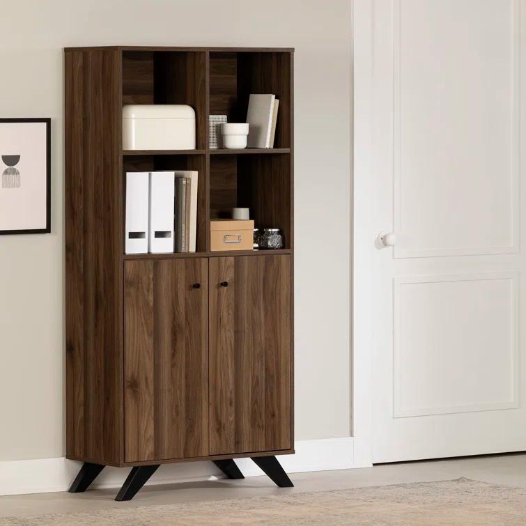 Helsy Bookcase with 2 Doors