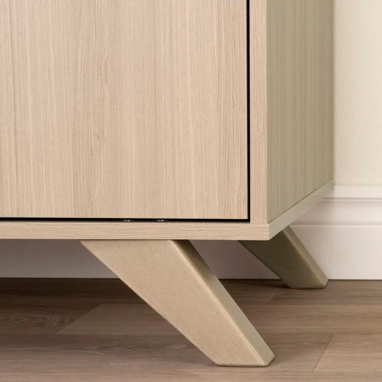 Helsy Bookcase with 2 Doors