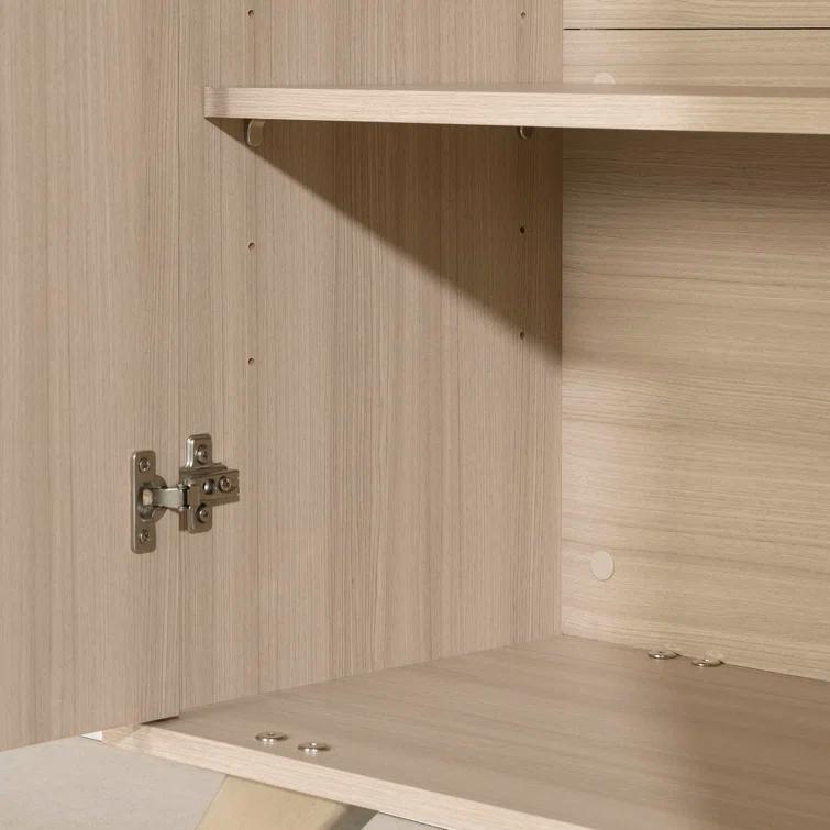 Helsy Bookcase with 2 Doors