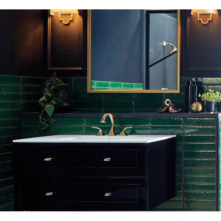 Brizo Virage: Widespread Lavatory Luxe Gold