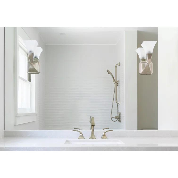Brizo 65330LF-PN Bathroom Faucet, 375, Polished Nickel