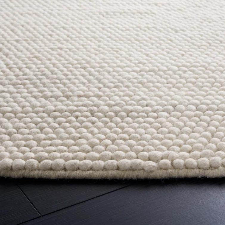 SAFAVIEH Natura Feride Geometric Area Rug, Ivory, 12' x 12' Round