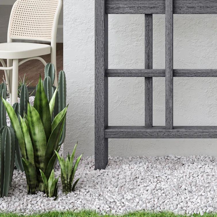 Vita 84'' H x 60'' W Vinyl Lattice Panel Trellis