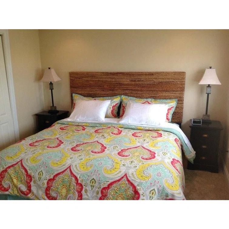 Bay Isle Home™ Cambria Solid Wood Headboard