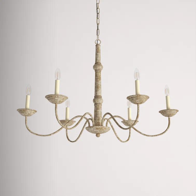 Calando 6 - Light Dimmable Classic / Traditional Chandelier