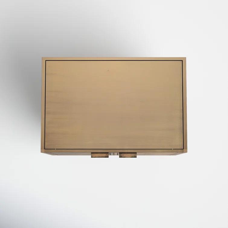 Argonaut Metal Cabinet Nightstand (25")