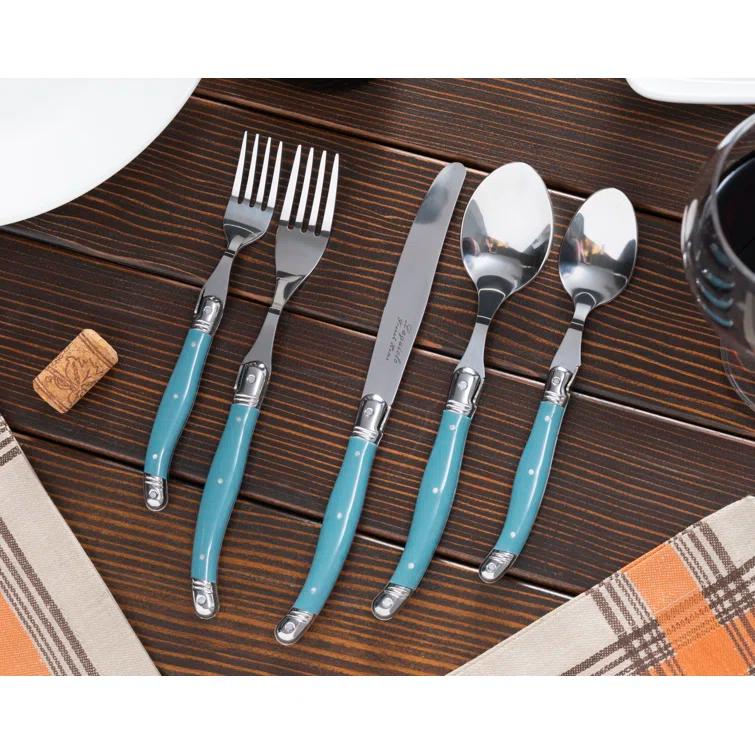 French Home French Home Laguiole 20 Piece Stainless Steel Flatware Set, Service for 4 (Set of 20)