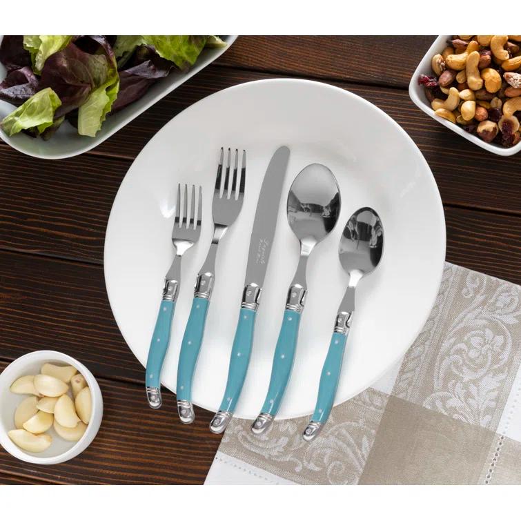 French Home French Home Laguiole 20 Piece Stainless Steel Flatware Set, Service for 4 (Set of 20)