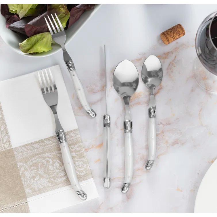 French Home French Home Laguiole 20 Piece Stainless Steel Flatware Set, Service for 4 (Set of 20)