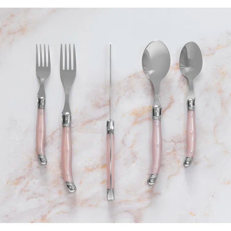 French Home French Home Laguiole 20 Piece Stainless Steel Flatware Set, Service for 4 (Set of 20)