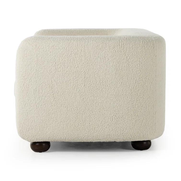 Jorge Sofa - Natural Sheepskin / 84"W
