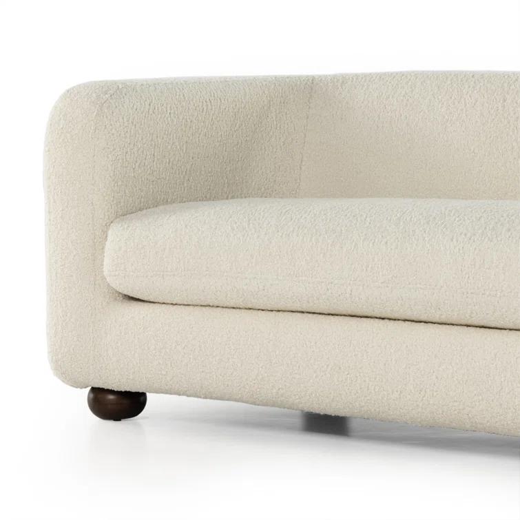 Jorge Sofa - Natural Sheepskin / 84"W