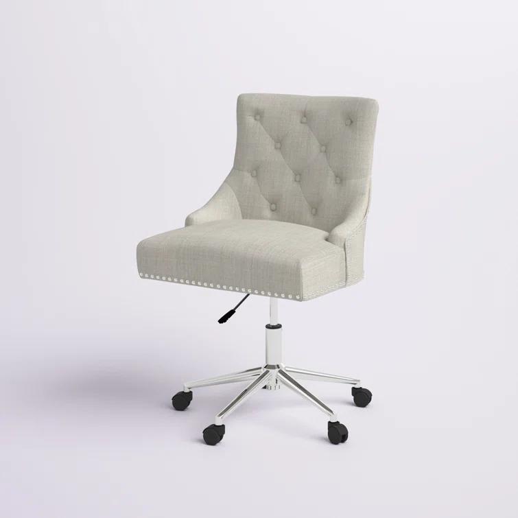 Carson Carrington Lagefors Tufted Swivel Upholstered Fabric Office Chair by Modway