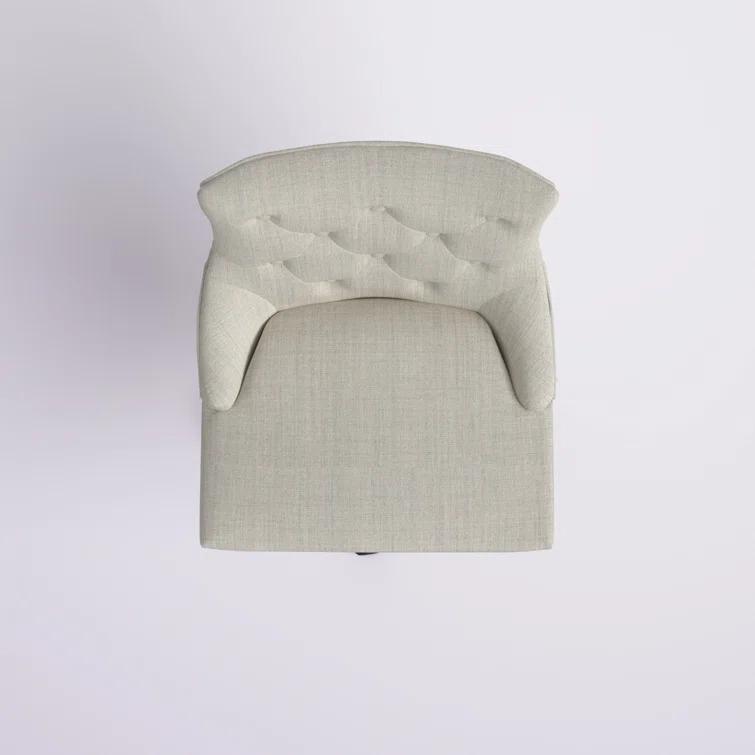 Carson Carrington Lagefors Tufted Swivel Upholstered Fabric Office Chair by Modway