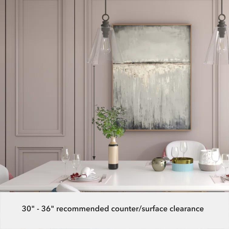 Klein 1 Light Glass Cone Pendant