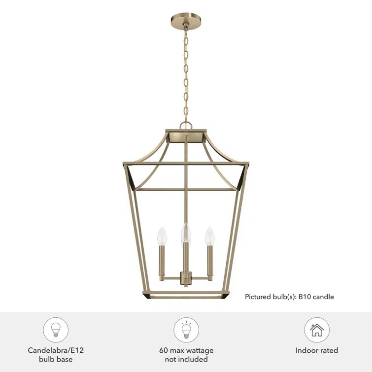 Laurel Ridge 4 Light Lantern Pendant