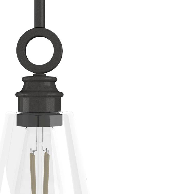 Klein 1 Light Glass Cone Pendant