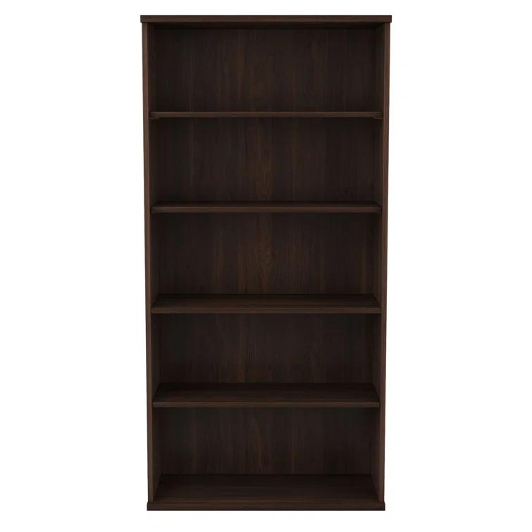Bush Business Furniture Hybrid Tall 5 Shelf Bookcase