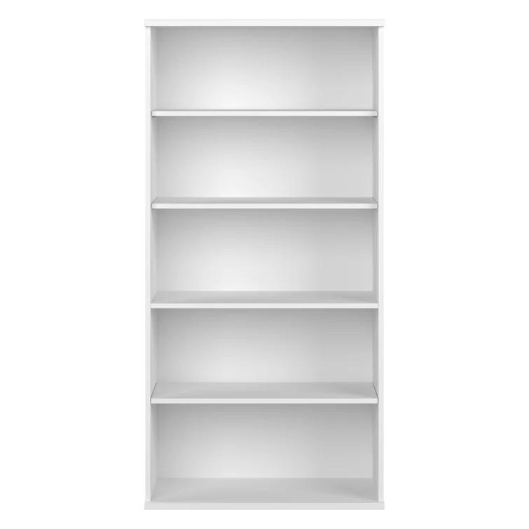 Bush Business Furniture Hybrid Tall 5 Shelf Bookcase