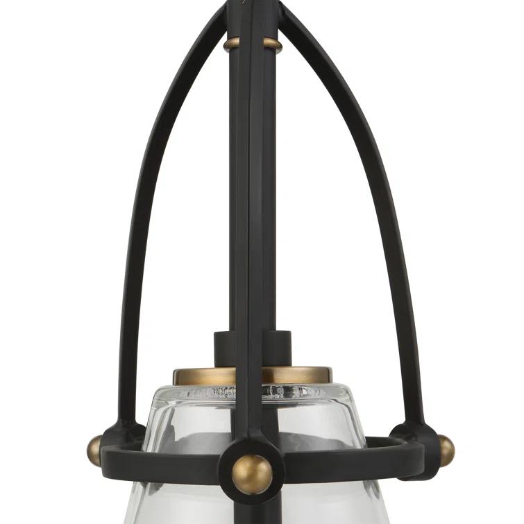 Single Light Glass Dimmable Pendant