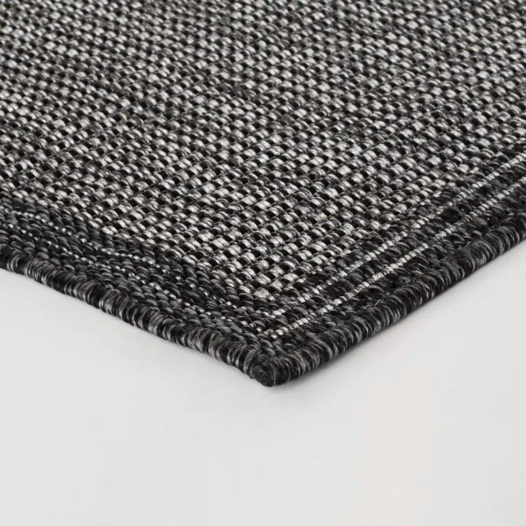 Ava Moroccan Charcoal Indoor / Outdoor Area Rug