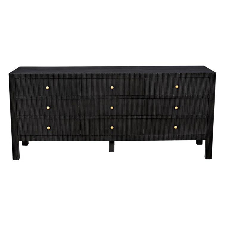 Bellinger 9-Drawer Dresser - Dark Brown
