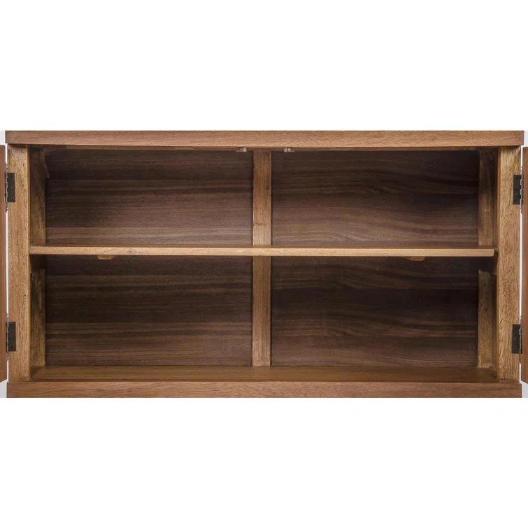 Aaran Small Cabinet - Dark Walnut