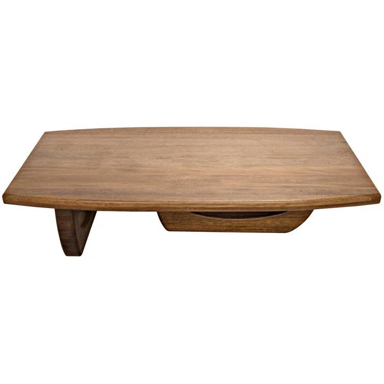 Douglas Solid Wood Top Coffee Table