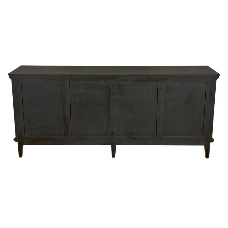 Noir Dumont 74.5'' Solid Wood Sideboard
