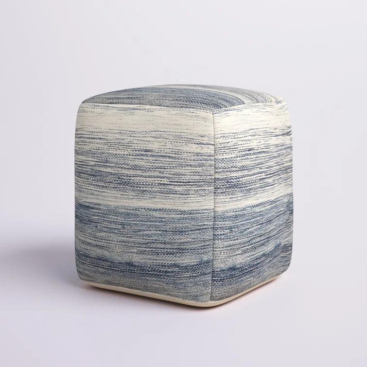Clay Upholstered Pouf