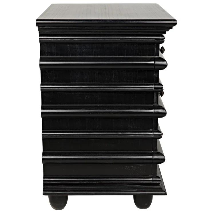 Ascona Solid Wood 3 - Drawer End Table