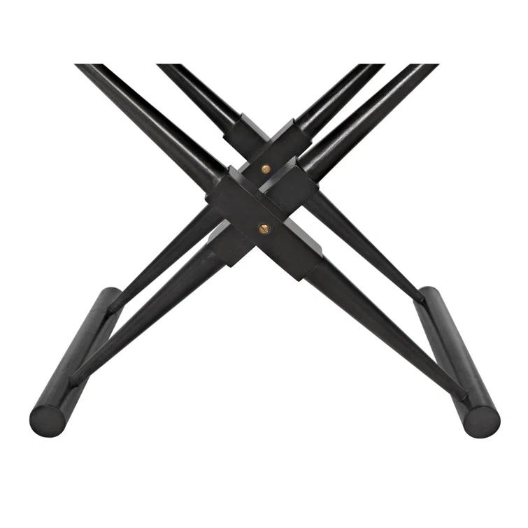 Zanta Solid Wood End Table with Storage