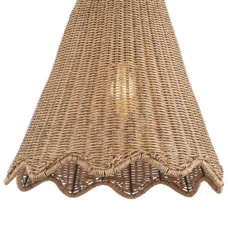 Summer Outdoor Pendant Light by Regina Andrew - Natural / 20"Dia
