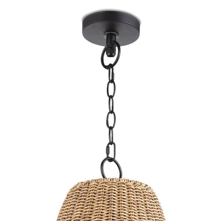 Summer Outdoor Pendant Light by Regina Andrew - Natural / 16"Dia