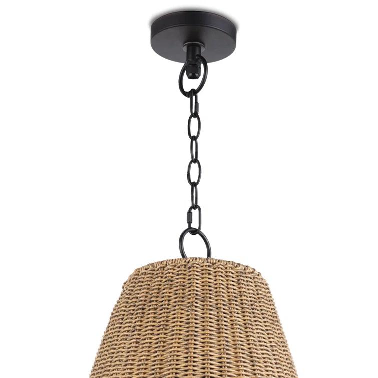 Summer Outdoor Pendant Light by Regina Andrew - Natural / 20"Dia
