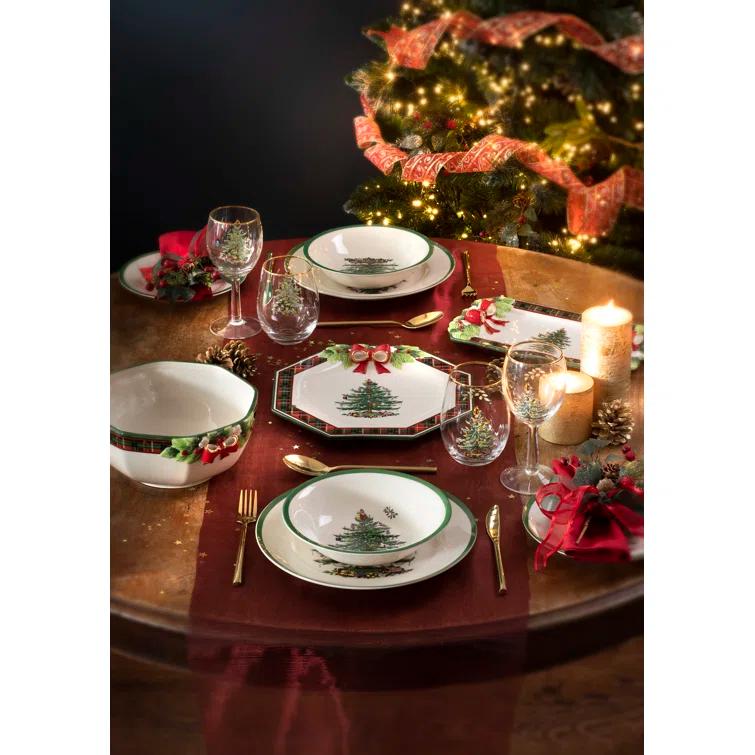 Spode Christmas Tree Wine Glasses (Set of 4)