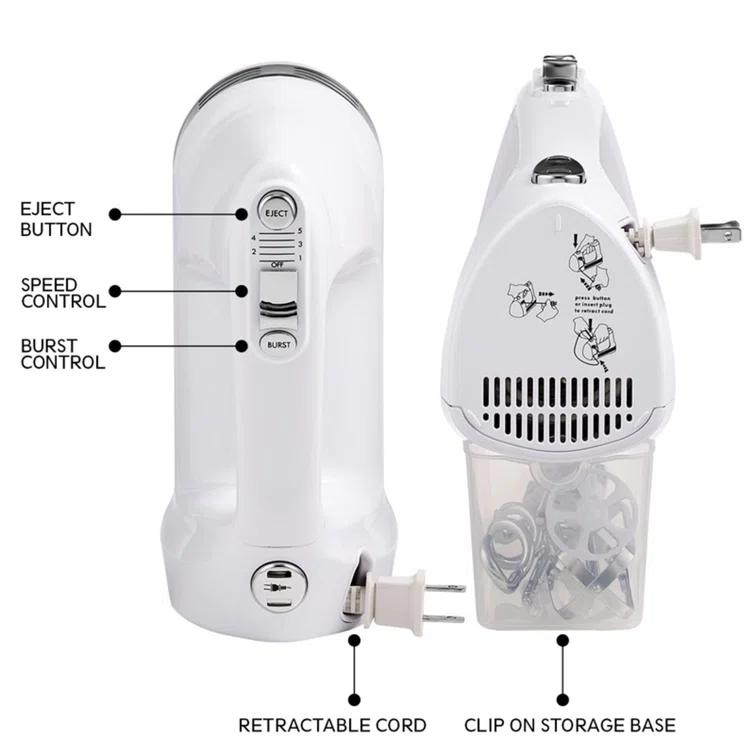 5 Speed Hand Mixer