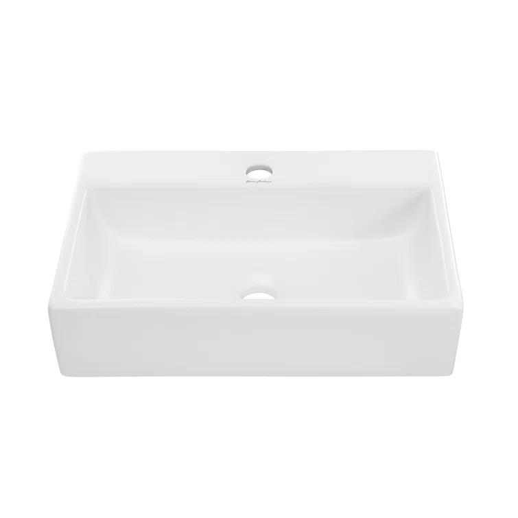 Claire 20 Rectangle Ceramic Vessel Sink