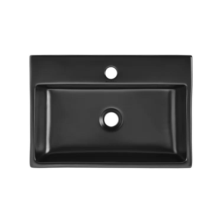 Claire 20 Rectangle Ceramic Vessel Sink