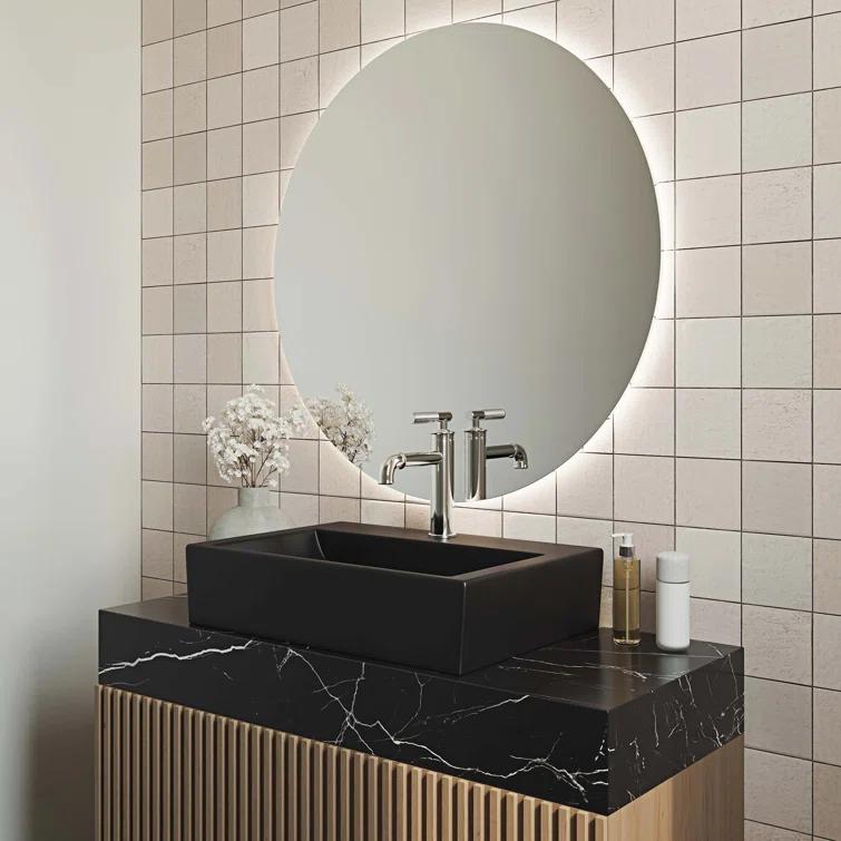 Claire 20 Rectangle Ceramic Vessel Sink