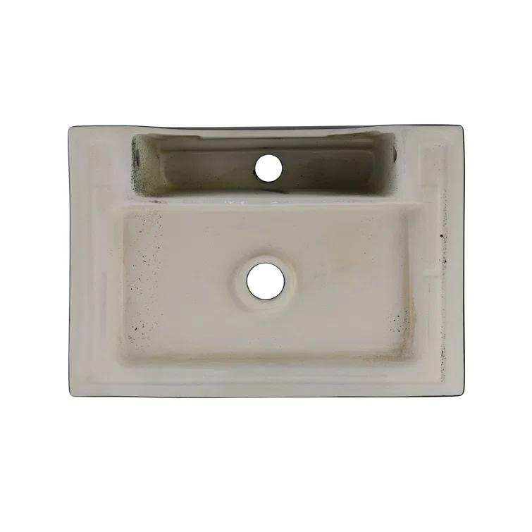 Claire 20 Rectangle Ceramic Vessel Sink